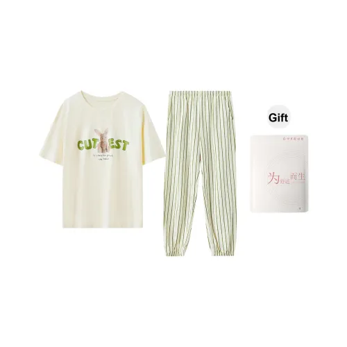 Red Beans At Home Пижамный комплект Женская Сумка для покупок