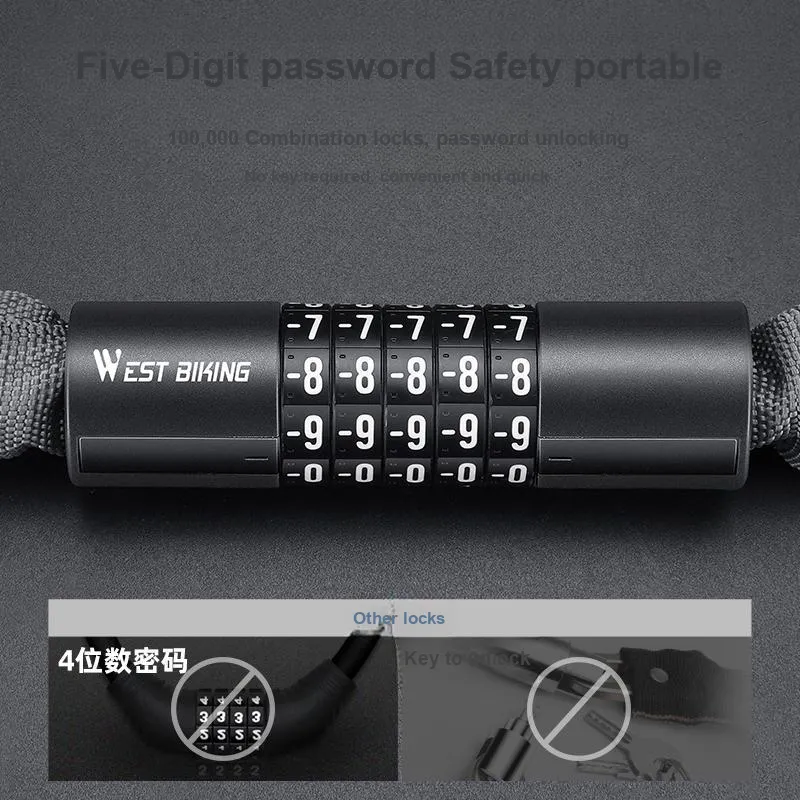 WEST BIKING Bicycle Locks-51