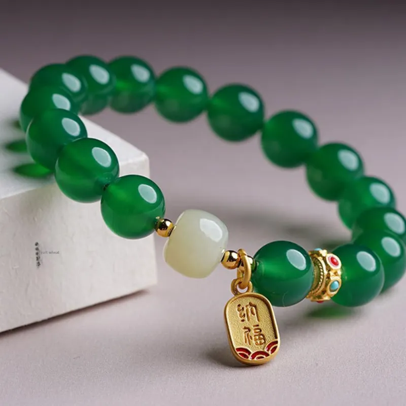 FUO Agate Jade Bracelets Women's-3
