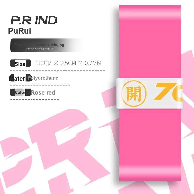 P.R IND Badminton Grip Tape Polyester Amine Thin-13
