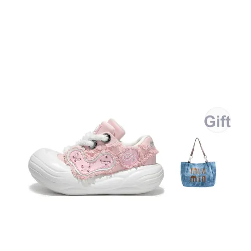 Размер CN, кеды, низкий топ, розовый, унисекс