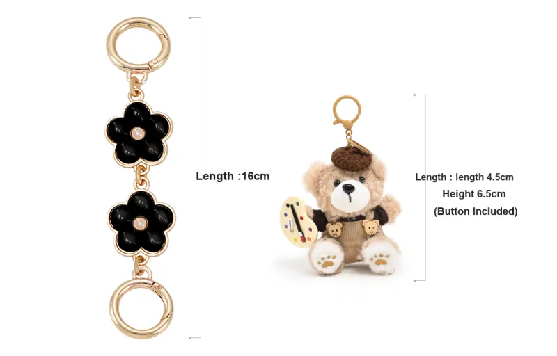 Lan Bao Fan Alloy Bag Accessory Women's Gold-1