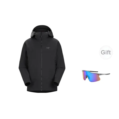 Arcteryx Windbreaker Jackets Men Black+Free Eyeglasses