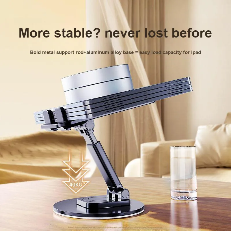 Beams Phone Stands Desktop 360° Rotating Foldable Adjustable Lazy Binge Watching And Live Streaming Stand-2
