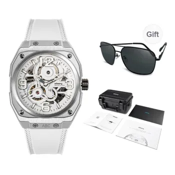 INFANTRY Pioneer Collection Mechanical Movement Watch Unisex Cut Out Dial