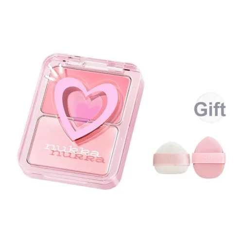 YUANQIFAZE Глянцевый Румяна Палетка Осветляющий Тон Кожи Естественный Цвет Лиц Прозрачный 5г