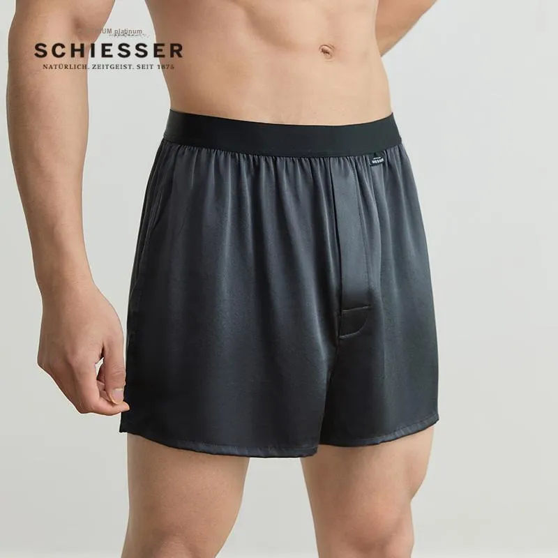Shuya Pajama Pants Men's Dark Gray-5