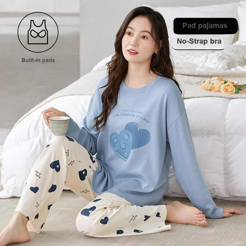 MADALLO Pajama Set Women's Lake Blue-5