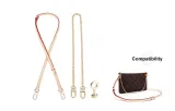 [Sub-Bag Conversion to Crossbody]1.1cm Width 90-120cm+Decorative Chain (Includes Gap Buckle)