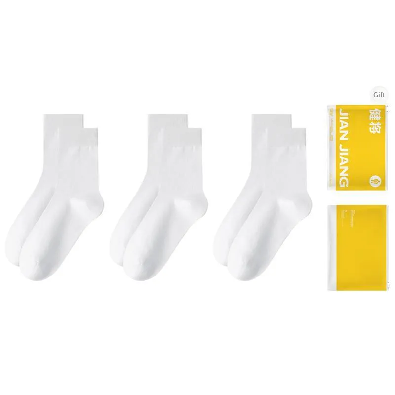 Master Mid Calf Socks Men's Shopping Bag Combo Set-13