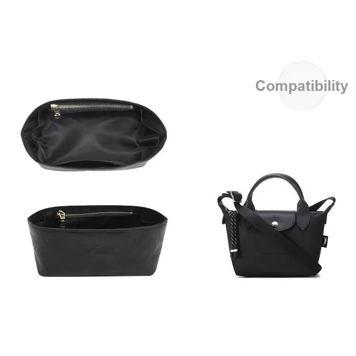 Jingxi Бумага DuPont Сумка Вкладыш Женский Черный Белый