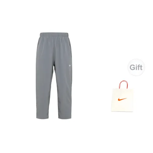 Nike Knitted Sweatpants Men Smoke Gray