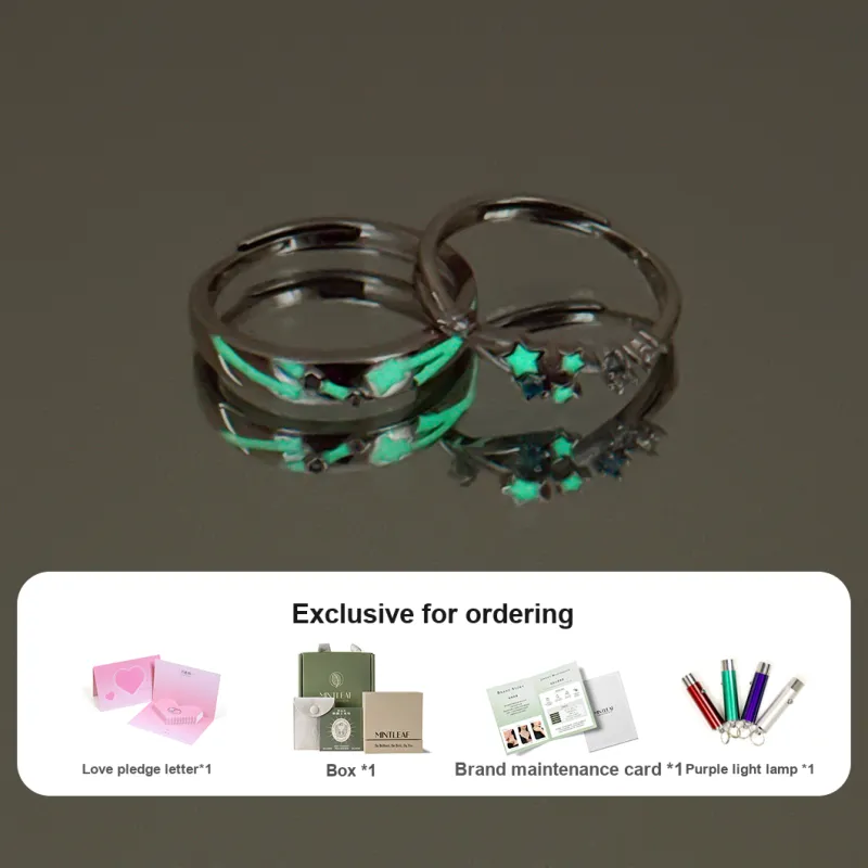 MINTLEAF 925 Sterling Silver Rings Unisex Silver White-1