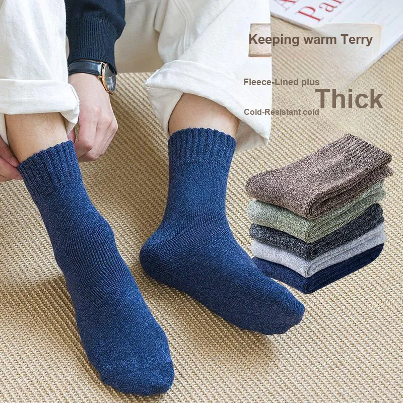 Cotton Gene Mid Calf Socks Men's Combo Set-3