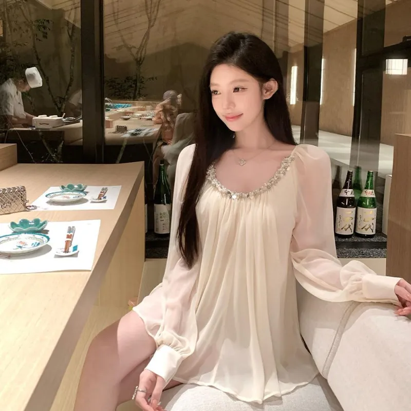LEMON FAIRY Shirts Women's Ecru-4