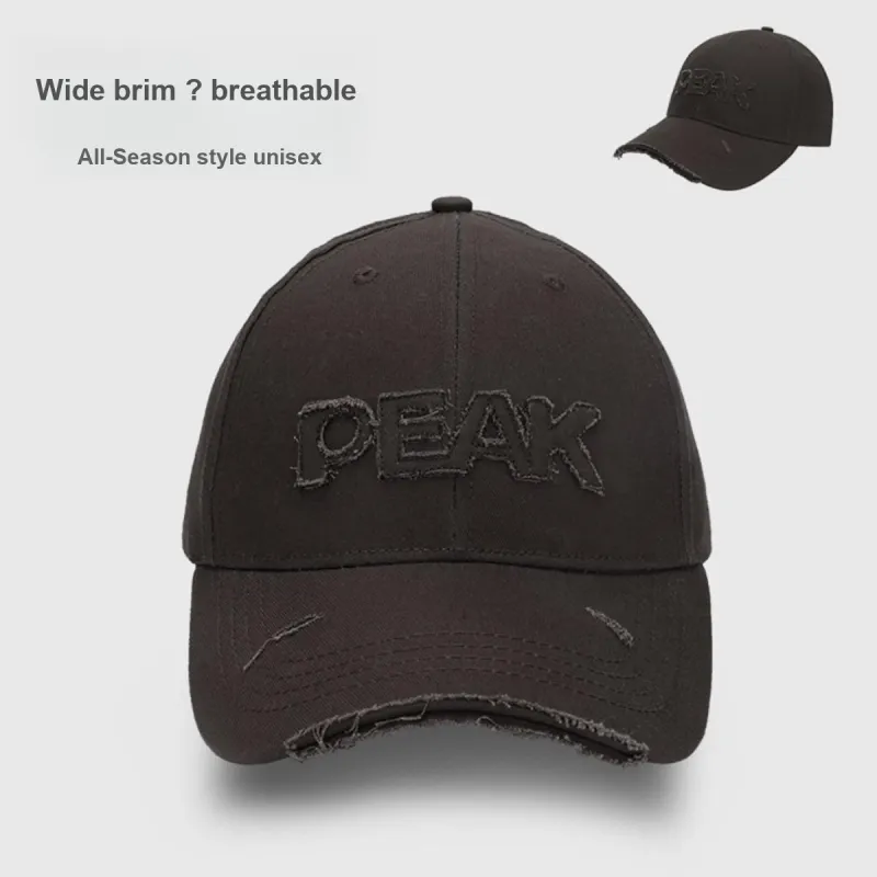 PEAK Cotton Baseball Caps Unisex-7