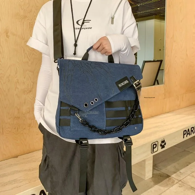 GOBLIN SHARKS 1759 Canvas Bag, Shoulder Bag Regular Unisex Multicolor-18
