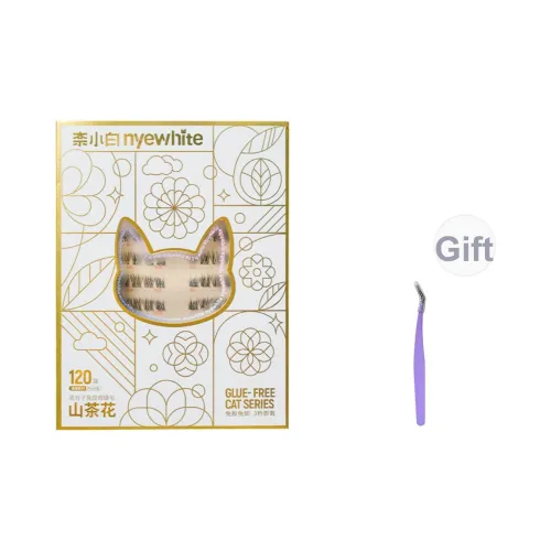 NYEWHITE Камелия Гель Бесплатно Накладные ресницы Один Кластер 120 Кластеров