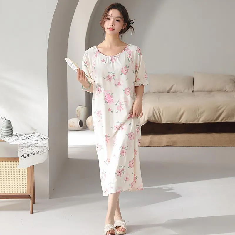 XIA.WA.ZHI.XIU Nightgown Women's Gift Box Set-1