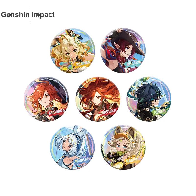 GenShin Marika/Fire God Kinnie Marlene Kazine Shinoning Chaska Theme Collection Character Genshin Badges-1