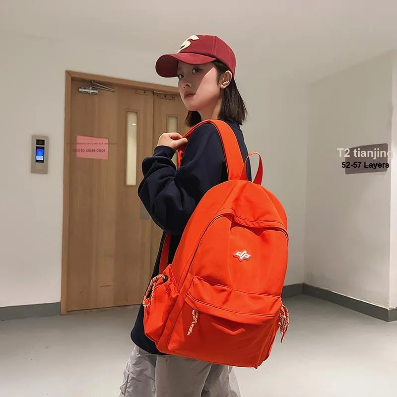 Kewuku Nylon Backpack Unisex Multicolor-6
