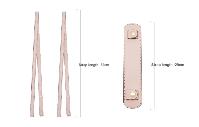 Lan Bao Fan Microfiber Polyurethane Bag Strap With Shoulder Pad Unisex Pink Yellow-3