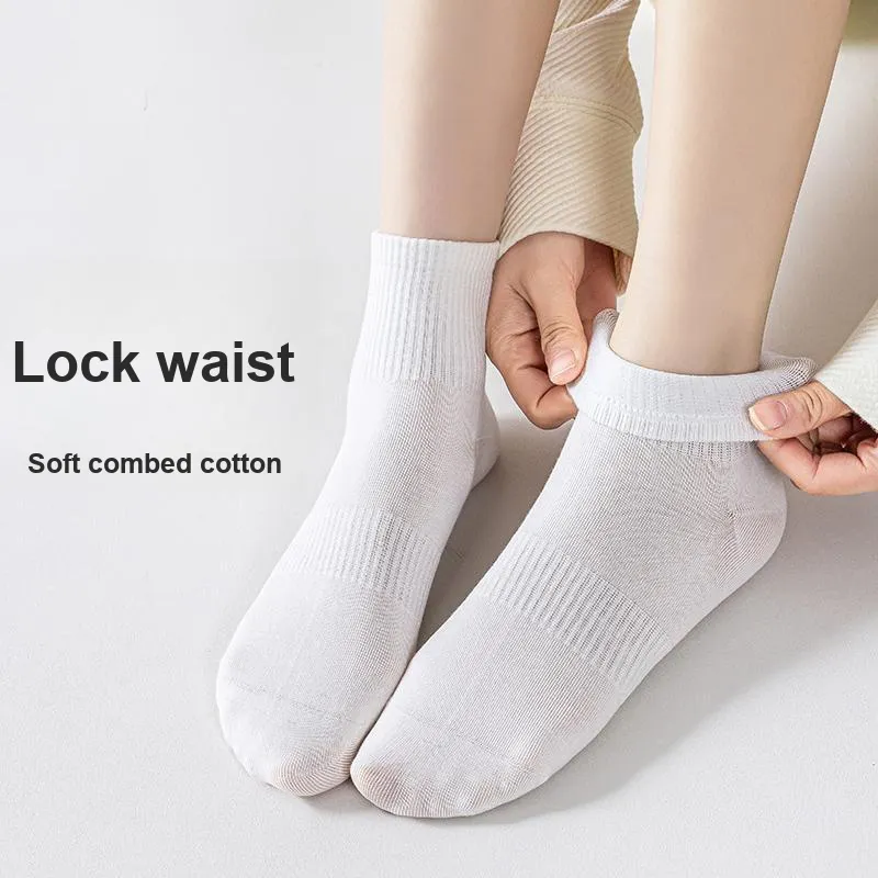 XIA.WA.ZHI.XIU Ankle Socks Women's Shopping Bag 5 Pack-7
