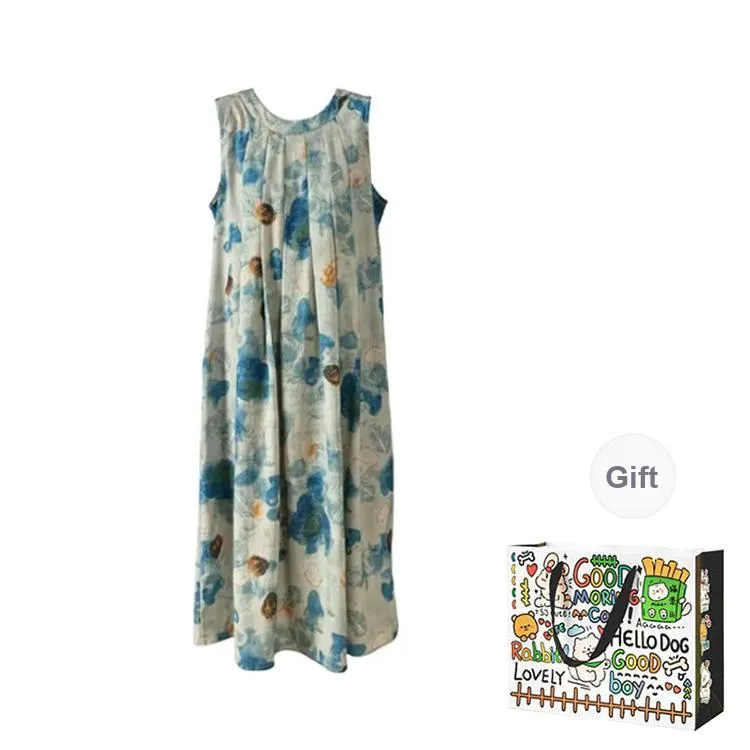 ZVJH Sleeveless Dresses Women's-5