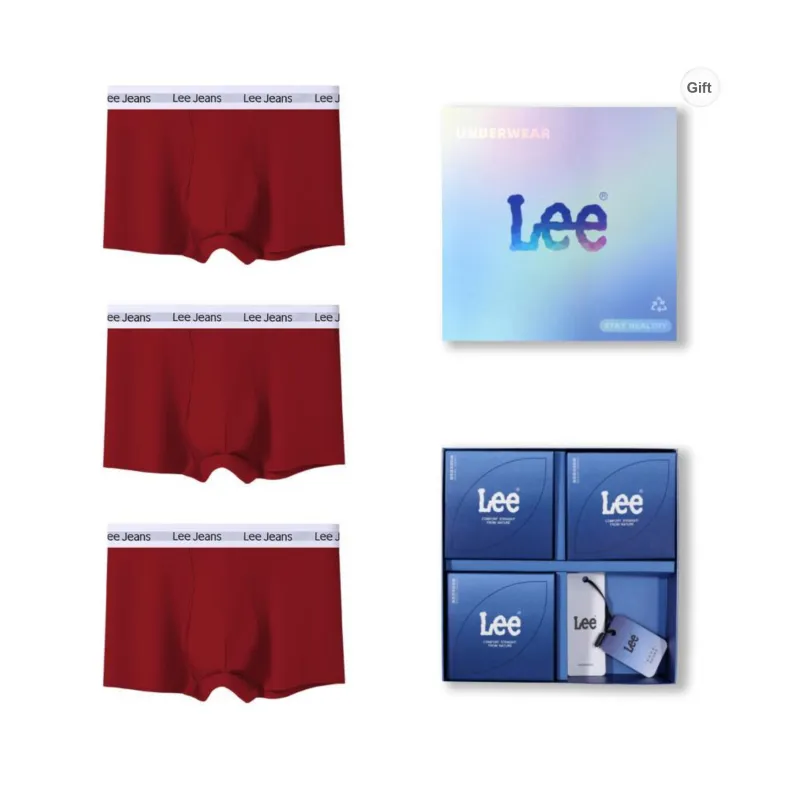 Lee Underpants Men's 3 Pack Gift Box Set-45