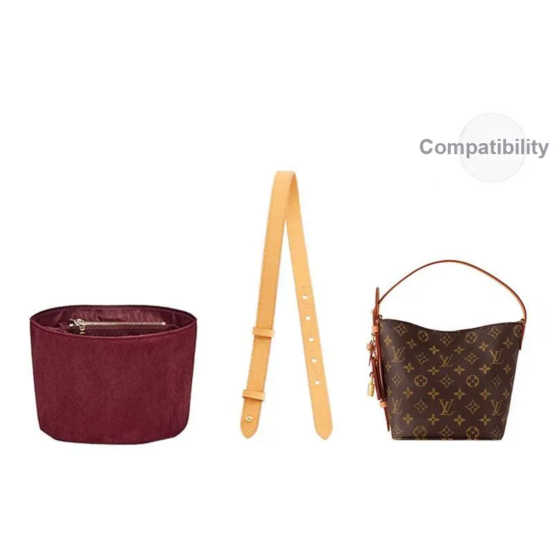 Jingxi Premium Original Fleece Bag Accessory Women's Burgundy-4