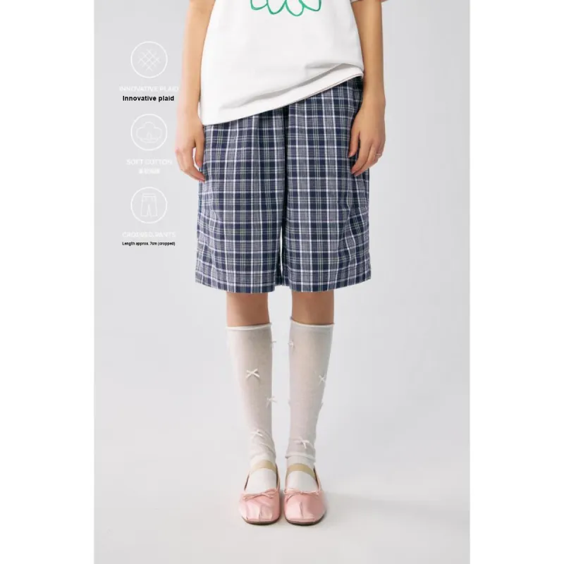 MYSAMESAME Summer T Shirt Unisex Plaid-6