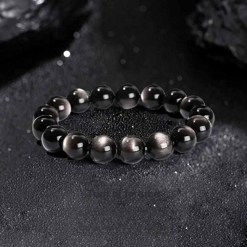 SUNFEEL Obsidian Bracelets Unisex-2