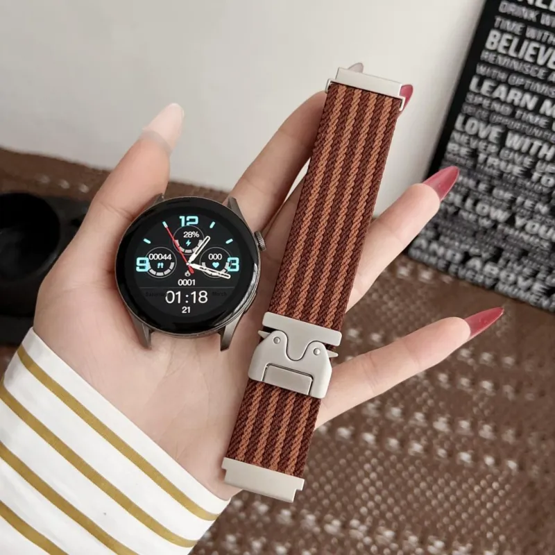 Antey Watch Band Samsung Compatibility 175 220mm Fabric Material-11
