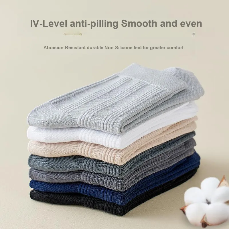 MIIOW Mid Calf Socks Unisex 5 Pack-26