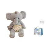 그레이 코끼리[쇼핑백 포함]