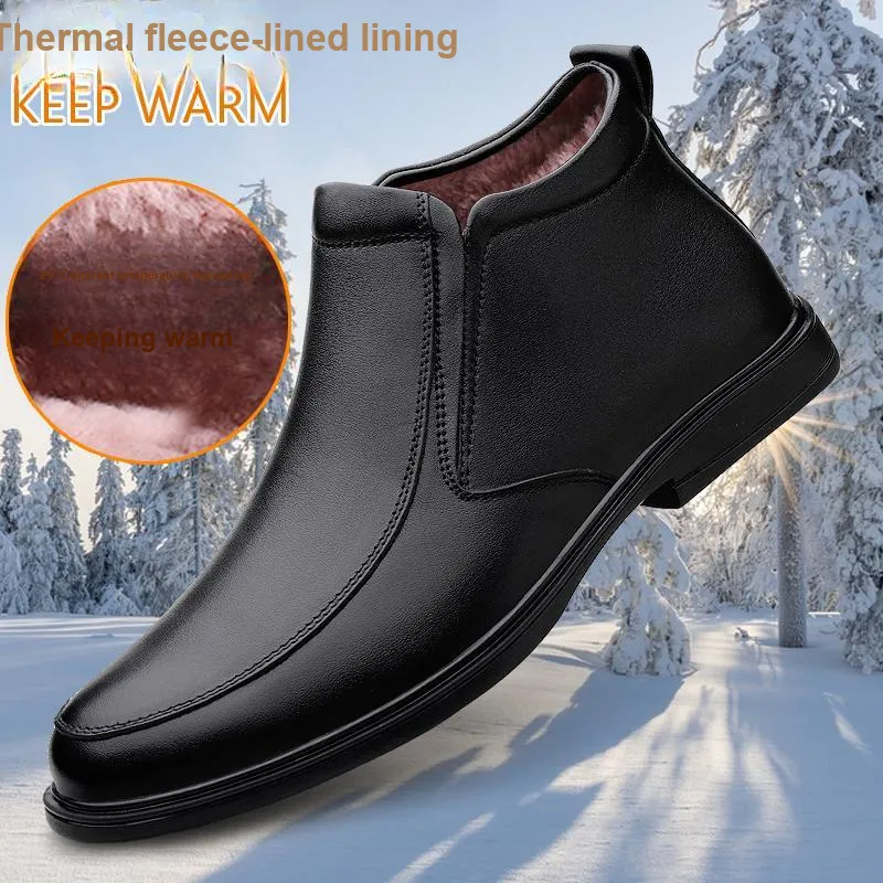 Abango Ankle Boots Men Black-3