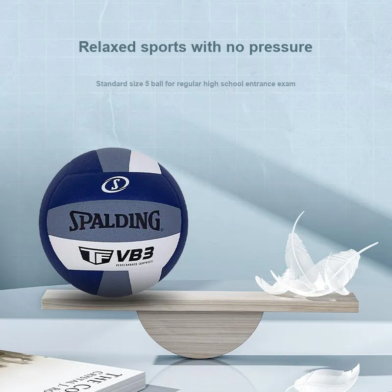 SPALDING TF Collection PU Size 5 Volleyball Unisex White Blue-4