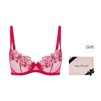 Agent Provocateur Lindie Floral-embroidered Underwire Bra