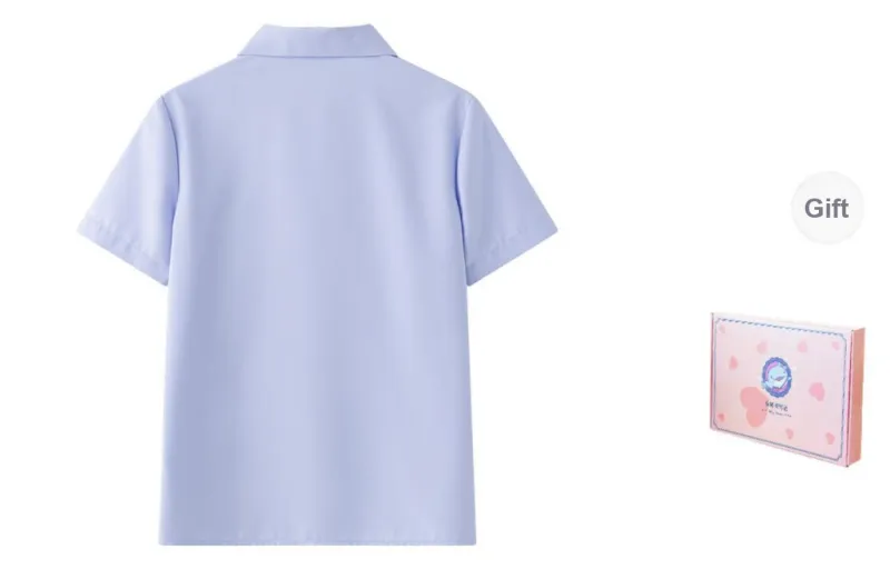 Tokyo Season Shirt Women's Gift Box Set Blue-1