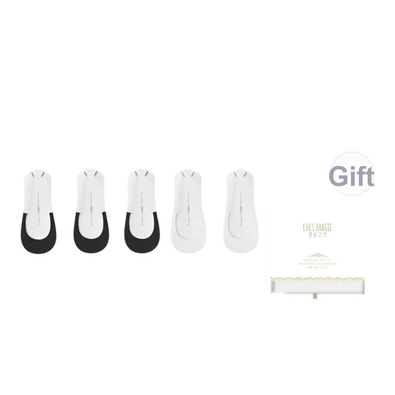 XIA.WA.ZHI.XIU No Show Socks Women's Box 5 Pack-18