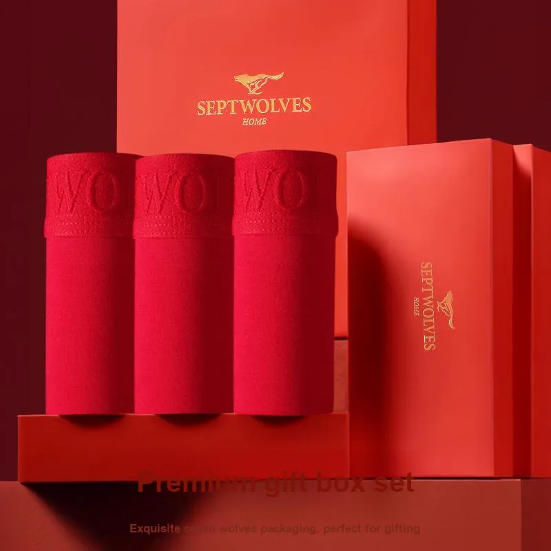SEPTWOLVES Underwear Gift Box Men's 3 Pack Gift Box Set-9
