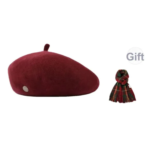 YANGQIYINGTAO Смесовая шерсть Береты Унисекс