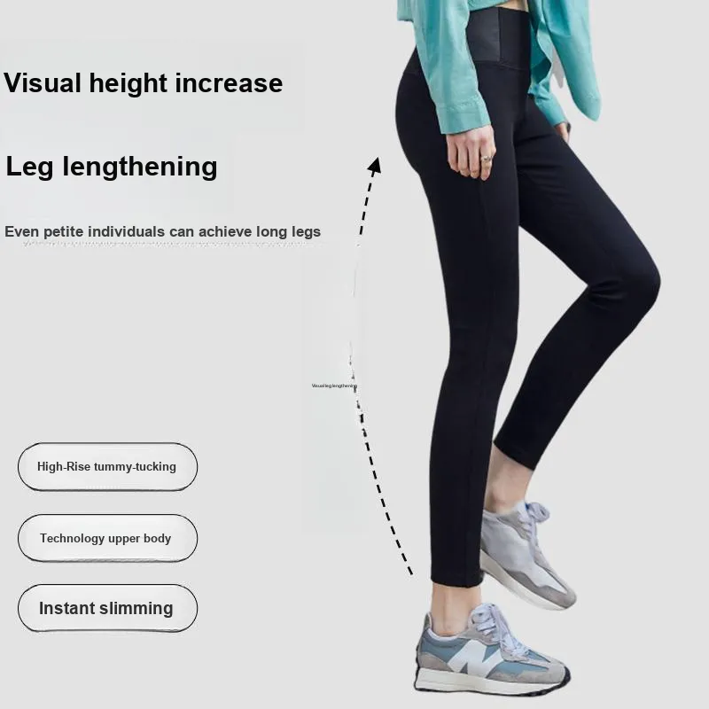 Lan Miao Leggings Women's Black-4