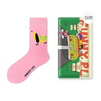 PL Mid Calf Socks Unisex Shopping Bag 1 Pack