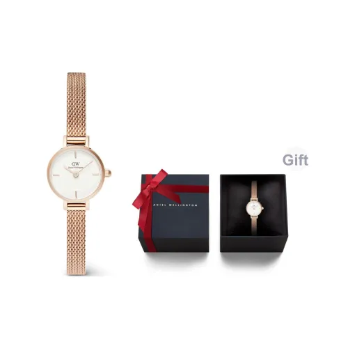 Daniel Wellington Кварцевые наручные часы механизм ремешок из нержавеющей стали 19 мм белый циферблат женский