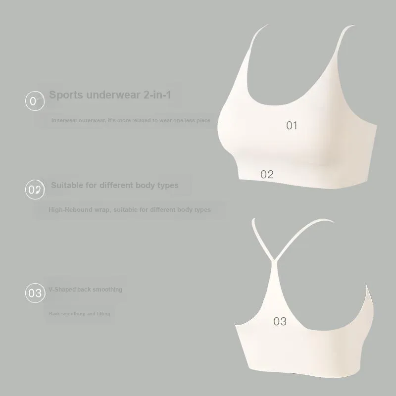 GORRENNO Women's Bras-2