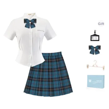 Ice Cream And Whale Summer JK Uniform Set Women's Gift Box Set