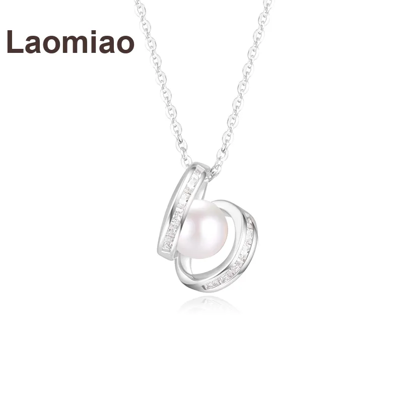 LAOMIAO S925 Silver Necklaces Women's-3