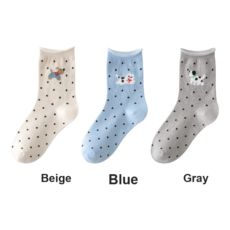 H YXIANG Mid Calf Socks Women's Combo Set-5