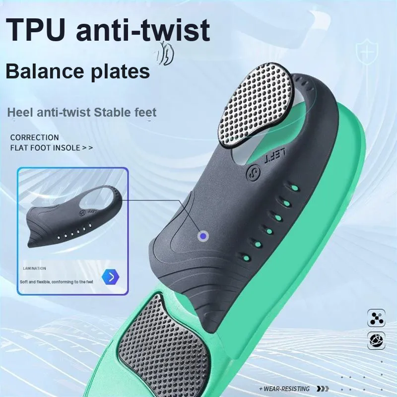 BEAR UNION TPU+GEL+PU Material+BK Fabric Insoles Unisex-3